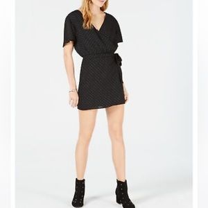 Maison Jules classic black and white polka dot dress/romper Size M